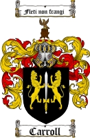 Carroll Coat of Arms Plaque