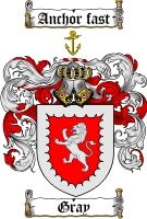 Gray Coat of Arms Plaque