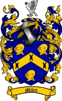 Miles Coat of Arms Plaque