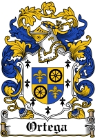 Ortega Coat of Arms Plaque