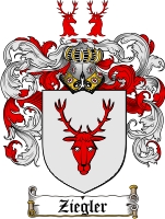 Ziegler Coat of Arms Plaque